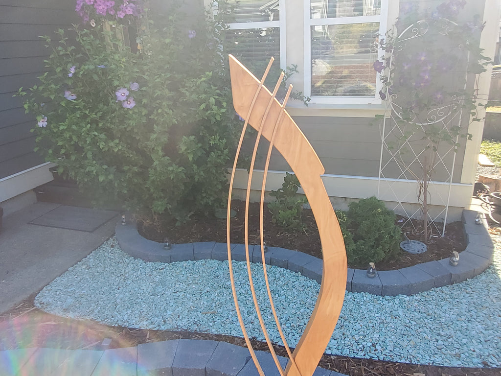 Abstract Wood Art - Interior